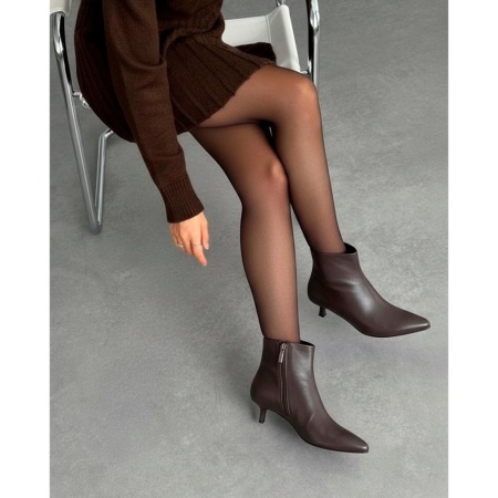 Ботильоны ABRICOT TZ-0863KB-brown